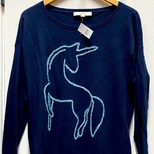 Loft Unicorn Sweater